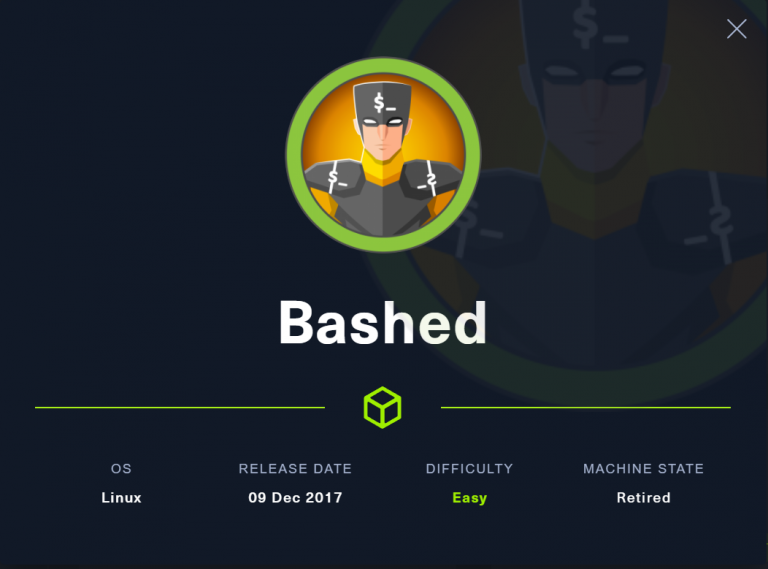 TJ_Null’s OSCP Prep – HTB – Bashed